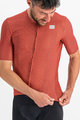 SPORTFUL Cycling short sleeve jersey - CHECKMATE - red