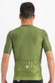 SPORTFUL Cycling short sleeve jersey - CHECKMATE - green