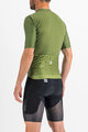 SPORTFUL Cycling short sleeve jersey - CHECKMATE - green
