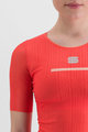 SPORTFUL Cycling short sleeve t-shirt - PRO BASELAYER - red