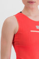 SPORTFUL Cycling sleeve less t-shirt - PRO BASELAYER - red