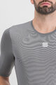 SPORTFUL Cycling short sleeve t-shirt - FIANDRE THERMAL - grey