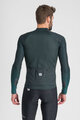 SPORTFUL Cycling winter long sleeve jersey - BODYFIT PRO - green