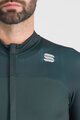 SPORTFUL Cycling winter long sleeve jersey - BODYFIT PRO - green