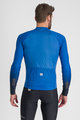 SPORTFUL Cycling winter long sleeve jersey - BODYFIT PRO - blue