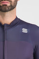 SPORTFUL Cycling winter long sleeve jersey - BODYFIT PRO - blue