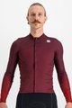 SPORTFUL Cycling winter long sleeve jersey - BODYFIT PRO - bordeaux