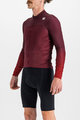 SPORTFUL Cycling winter long sleeve jersey - BODYFIT PRO - bordeaux