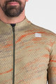 SPORTFUL Cycling winter long sleeve jersey - CLIFF SUPERGIARA THERMAL - beige