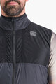 SPORTFUL Cycling gilet - GIARA LAYER - black