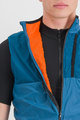 SPORTFUL Cycling gilet - GIARA LAYER - blue