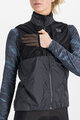 SPORTFUL Cycling gilet - GIARA LAYER W - black