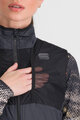SPORTFUL Cycling gilet - GIARA LAYER W - black