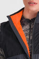 SPORTFUL Cycling gilet - GIARA LAYER W - black