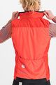 SPORTFUL Cycling gilet - GIARA LAYER - red