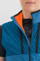 SPORTFUL Cycling gilet - GIARA LAYER - blue