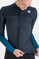 SPORTFUL Cycling winter long sleeve jersey - BODYFIT PRO THERMAL - blue