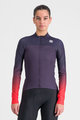 SPORTFUL Cycling winter long sleeve jersey - BODYFIT PRO THERMAL - red/blue