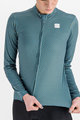 SPORTFUL Cycling winter long sleeve jersey - CHECKMATE THERMAL - blue