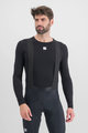 SPORTFUL Cycling long sleeve t-shirt - MERINO LS - black