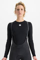 SPORTFUL Cycling long sleeve t-shirt - MERINO - black