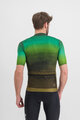 SPORTFUL Cycling short sleeve jersey - FLOW SUPERGIARA - green/brown