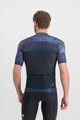 SPORTFUL Cycling short sleeve jersey - FLOW SUPERGIARA - blue/black