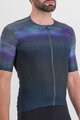 SPORTFUL Cycling short sleeve jersey - FLOW SUPERGIARA - blue/black