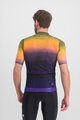 SPORTFUL Cycling short sleeve jersey - FLOW SUPERGIARA - purple/yellow