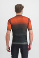 SPORTFUL Cycling short sleeve jersey - FLOW SUPERGIARA - orange/grey
