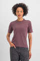 SPORTFUL Cycling short sleeve t-shirt - GIARA - purple