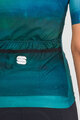 SPORTFUL Cycling short sleeve jersey - FLOW SUPERGIARA - turquoise