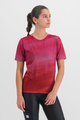 SPORTFUL Cycling short sleeve t-shirt - FLOW GIARA - pink