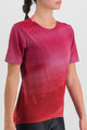 SPORTFUL Cycling short sleeve t-shirt - FLOW GIARA - pink
