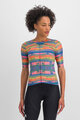 SPORTFUL Cycling short sleeve jersey - GLITCH BOMBER - multicolour