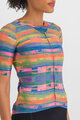 SPORTFUL Cycling short sleeve jersey - GLITCH BOMBER - multicolour