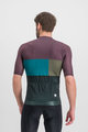 SPORTFUL Cycling short sleeve jersey - SNAP - purple/anthracite