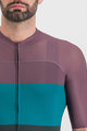 SPORTFUL Cycling short sleeve jersey - SNAP - purple/anthracite