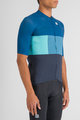 SPORTFUL Cycling short sleeve jersey - SNAP - blue