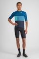 SPORTFUL Cycling short sleeve jersey - SNAP - blue