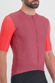 SPORTFUL Cycling short sleeve jersey - CHECKMATE - purple/pink