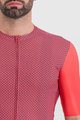SPORTFUL Cycling short sleeve jersey - CHECKMATE - purple/pink