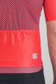 SPORTFUL Cycling short sleeve jersey - CHECKMATE - purple/pink
