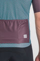 SPORTFUL Cycling short sleeve jersey - CHECKMATE - blue/purple