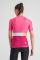 SPORTFUL Cycling short sleeve jersey - SNAP W - cyclamen