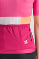 SPORTFUL Cycling short sleeve jersey - SNAP W - cyclamen