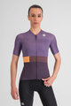 SPORTFUL Cycling short sleeve jersey - SNAP - purple