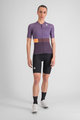 SPORTFUL Cycling short sleeve jersey - SNAP - purple