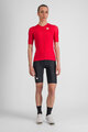 SPORTFUL Cycling short sleeve jersey - MATCHY - red