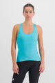 SPORTFUL Cycling tank top - MATCHY W - blue